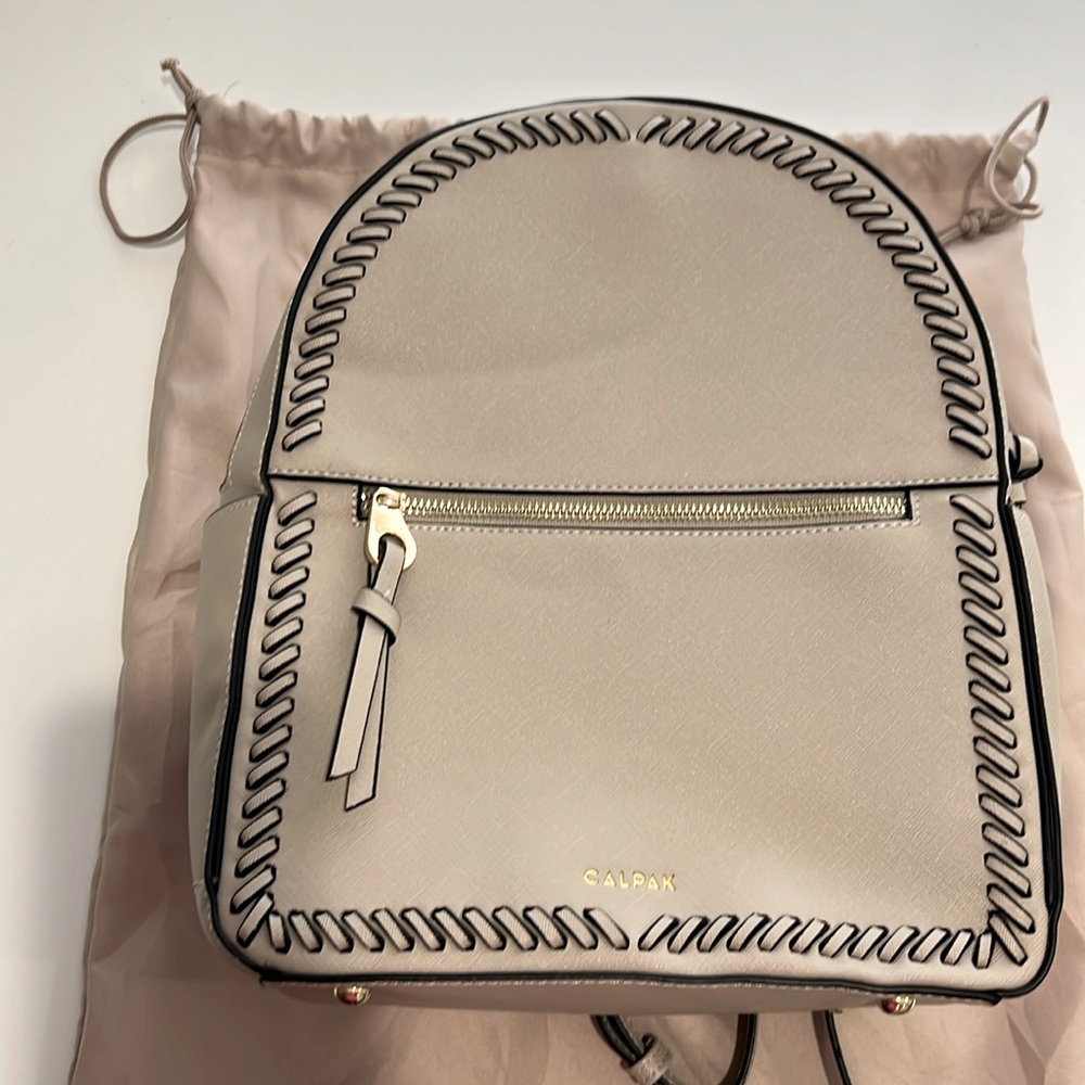Calpak leather backpack